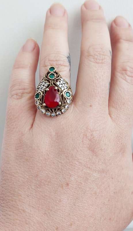 Authentic Turkish Ring Ottoman Style