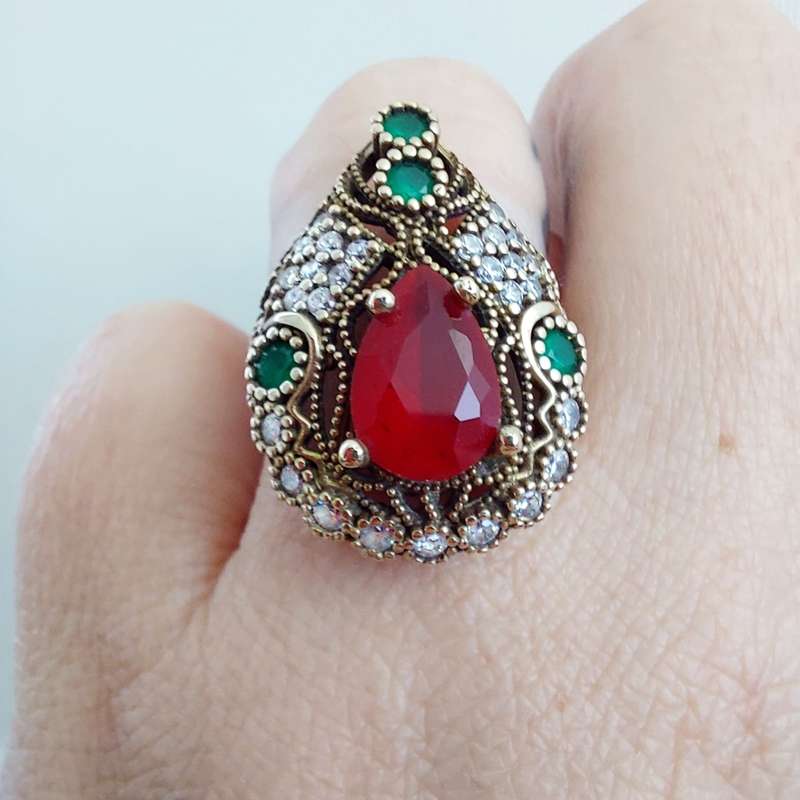 Authentic Turkish Ring Ottoman Style