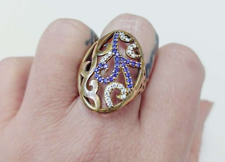 Authentic Turkish Amethyst Ring
