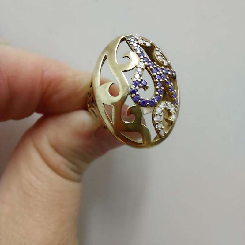 Authentic Turkish Amethyst Ring