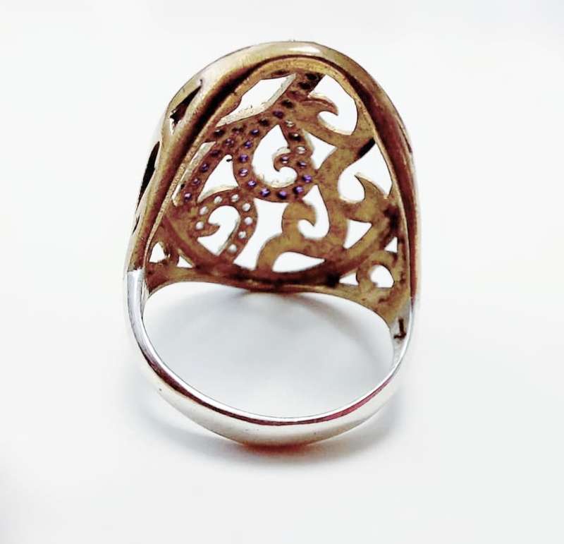 Authentic Turkish Amethyst Ring