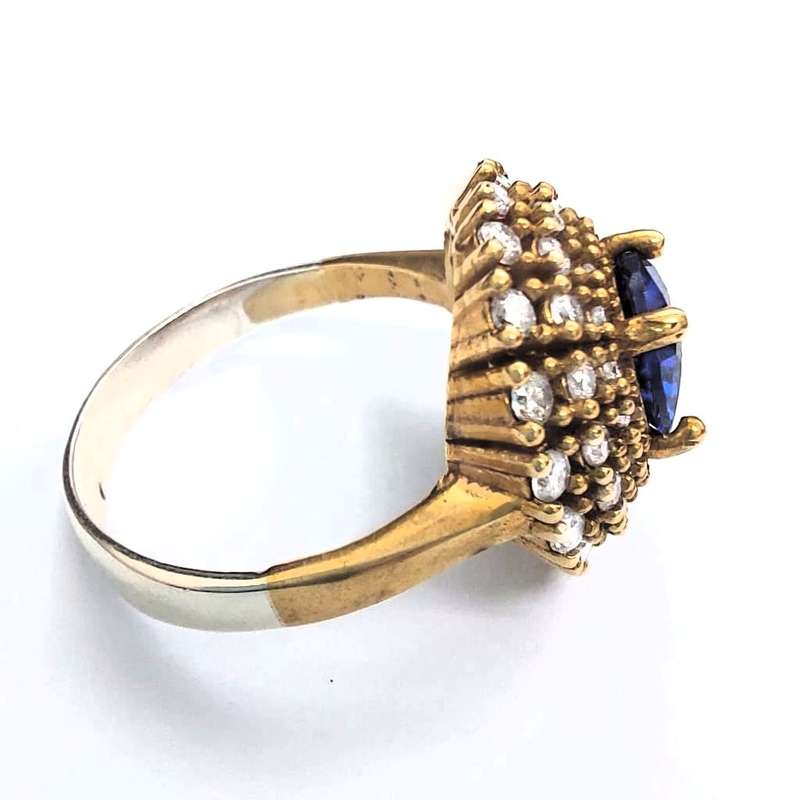 Authentic Turkish Sapphire Ring