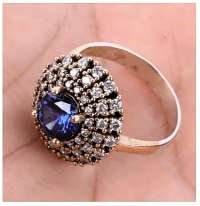 Authentic Turkish Sapphire Ring