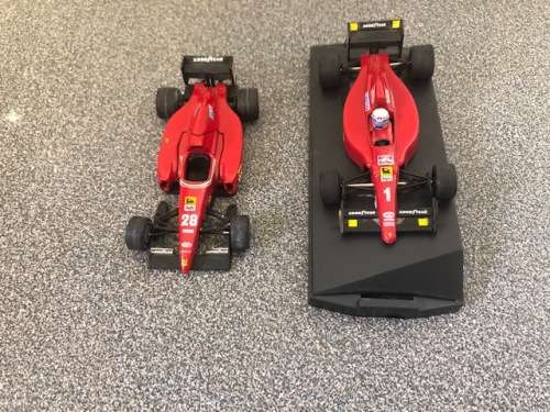 1x ONYX Ferrari F1/90 - Allain Prost and 1x Twin Crono Ferrari 92A both 1:43