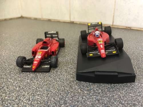 1x ONYX Ferrari F1/90 - Allain Prost and 1x Twin Crono Ferrari 92A both 1:43