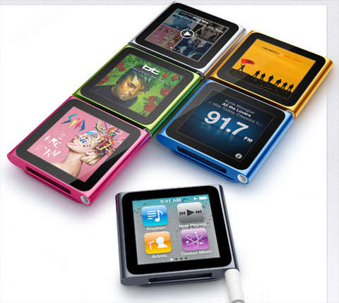 The new 8GB I-Pod Nano!