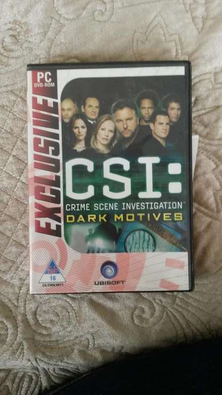 CSI DARK MOTIVES PC GAME