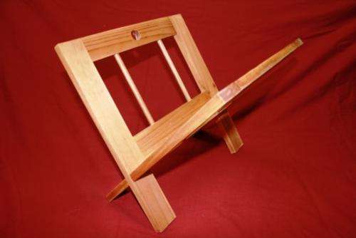 Solid Wood Magazine Holder