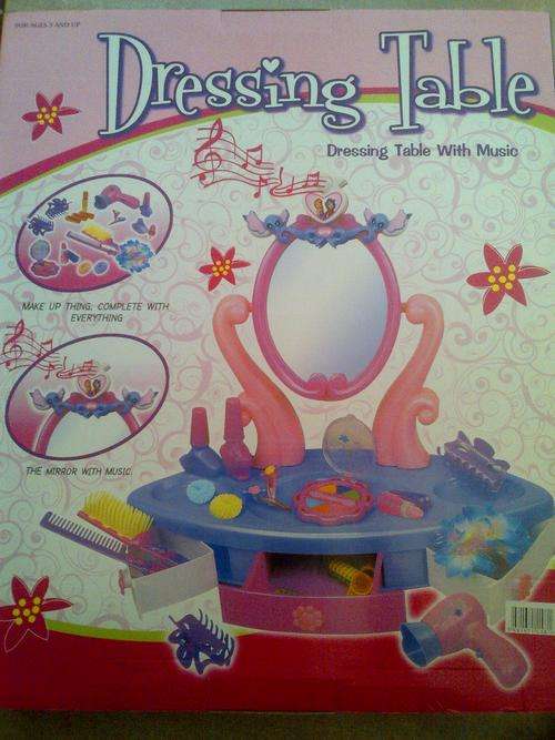 girls prend playing musical dressing table accessories princess toys 