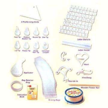 cake decorating set in the home womens ladies girls toys beauty baking tools equipment icing fondant christmas birthdays sets wholesale cheap bulk