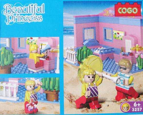 girls ladies womens baby toddlers kids childrens boys cogo beautiful princess sweet home building blocks set lego toys 