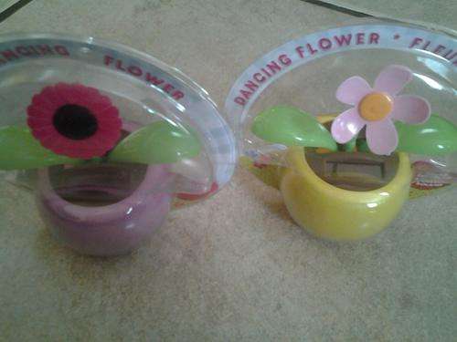 solar powered flower sun garden novelty toys desk top home ladies gifts kids men boys girls