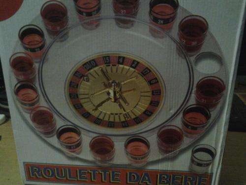 Roulette drinking game!