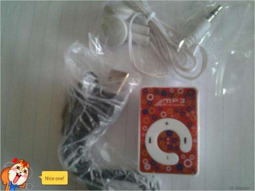 MP3 Player  and earphones!