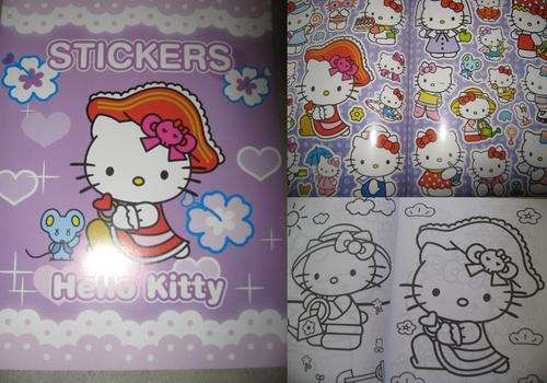 Hello Kitty colouring/sticker book