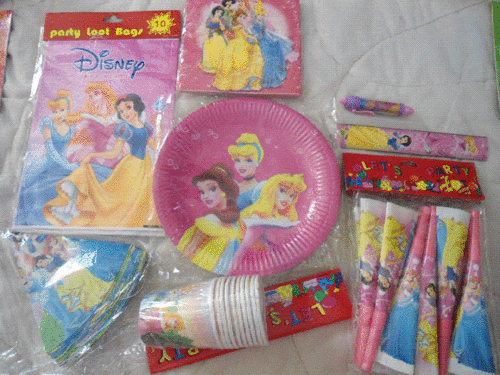 Disney Princesses Party!!!!