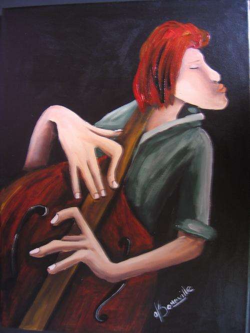 Johnathan      400x300mm      by South African Artist dSomm'ville