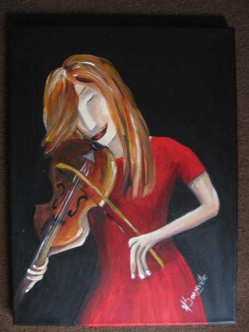 Sandy     [400x300mm ]      by South African Artist dSomm'ville