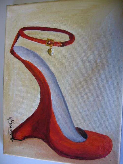 Shoe   - 4  [310x230mm ]      by South African Artist dSomm'ville
