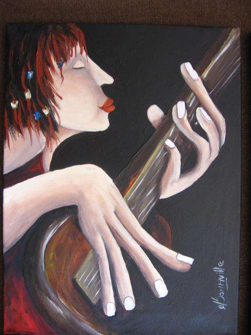 Luke          400x300mm     by South African Artist dSomm'ville