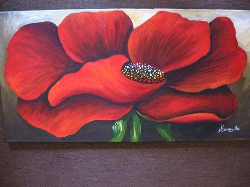 Solitaire        380x760mm       by South African Artist dSomm'ville