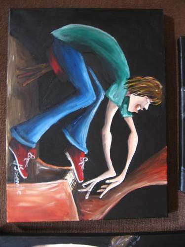 Jerry        400x300mm     by South African Artist dSomm'ville