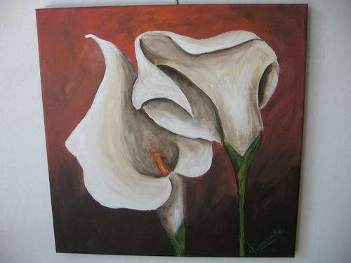 Arum Lillies ..  by  dSomm'ville