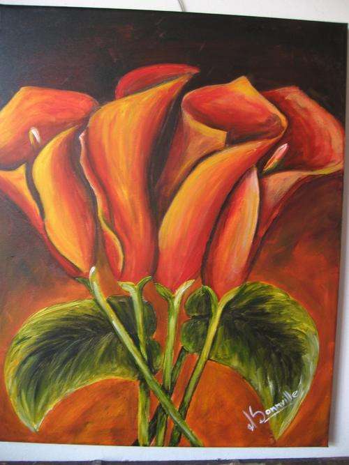 Callas  Lillies   by  dSomm'ville