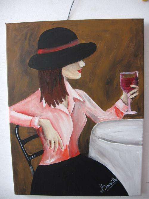 Girls Night 01[400 x 300  mm]   by  -  dSomm'ville