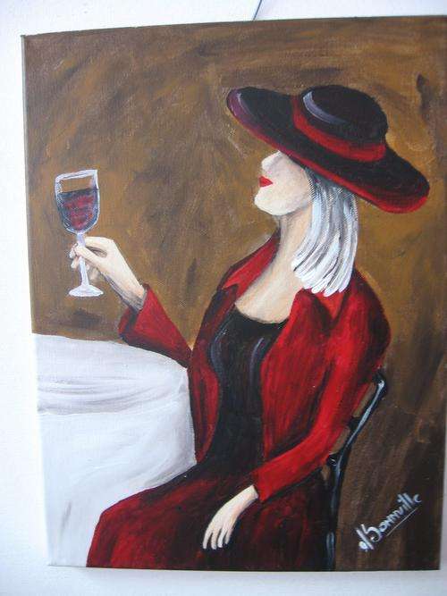 Girls Night 02[ 400 x 300  mm]   by  -  dSomm'ville