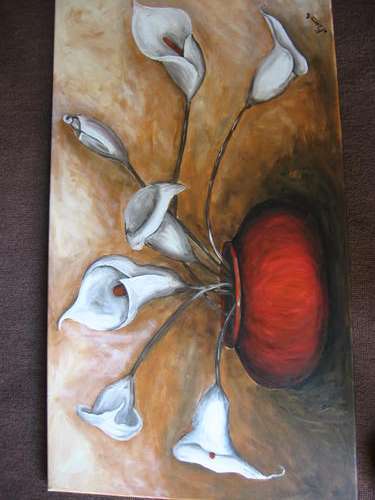 Arum Lillies  [ BIG   1010 x 510 mm]   by  -  dSomm'ville