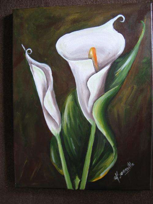 Arum    [400x300mm ]   by  -   International Artist   -    dSomm'ville