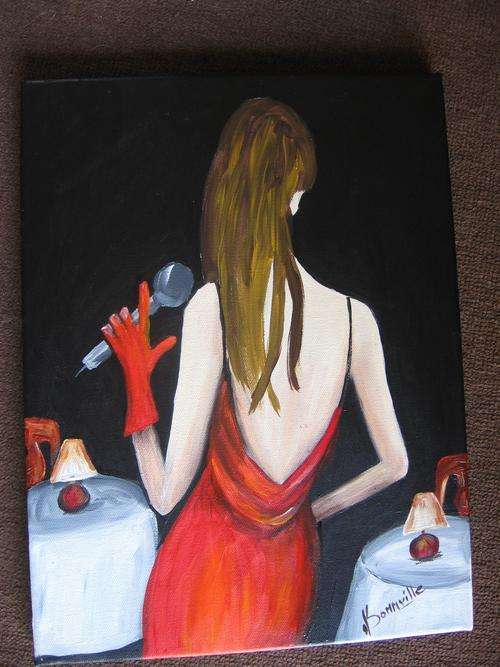 Rose   [400x300mm ]   by  -   South African  Artist   -    dSomm'ville