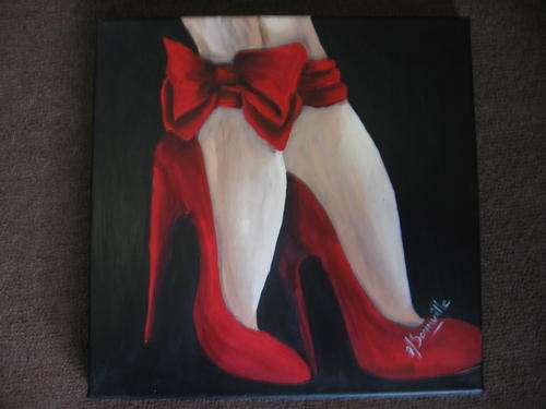 Stepping   -1    [300x300mm  ]   by  -  South African Artist -    dSomm'ville