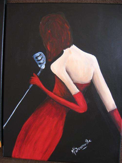 Rose     [400x300mm ]   by  -  South African Artist -    dSomm'ville
