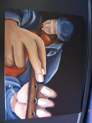 Joe    [300x400mm ]   by  -  South African Artist -    dSomm'ville