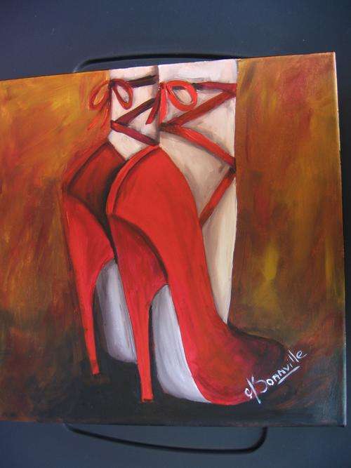 Step One     [300x300mm]     by South African Artist dSomm'ville
