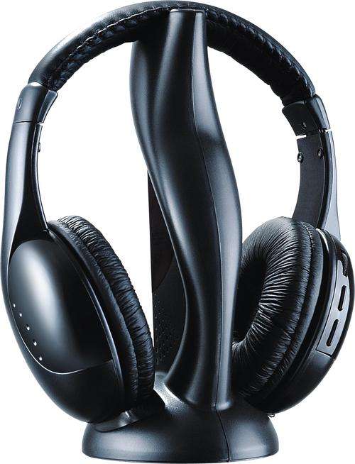 Wireless Earphone 8 in 1 for MP3 PC TV DVD With FM Radio