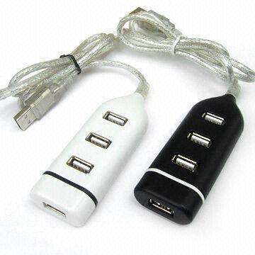 4 Port Mini USB 2.0 Hub