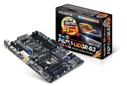 Gigabyte GA-P67A-UD3R-B3 Ultra Durable Performance Motherboard
