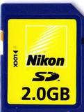 Nikon Coolpix Kit- 2GB SD Card + Camera Bag