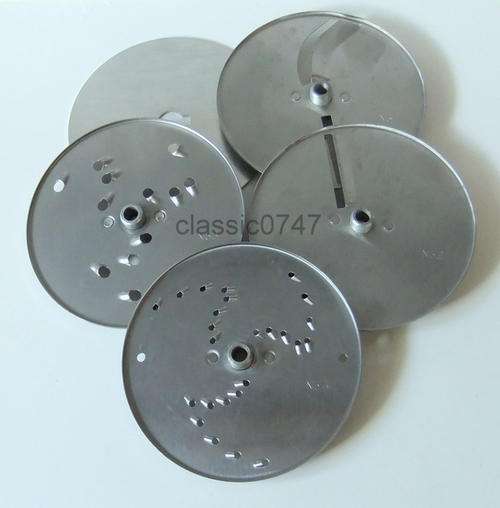 KENWOOD-CHEF  ATTACHMENT (SHREDDER & SLICER  PLATE No.1,2,3,4,slinger plat for A929 for Model A901)