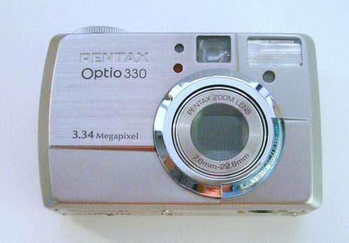 PENTAX  Optio 330  Silver (3.34 MP  3xOptical Zoom in Metal-case)