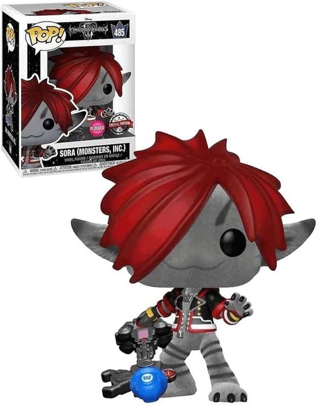 Funko Pop Kingdom of Hearts Sora Flocked  (Minor Box Wear)
