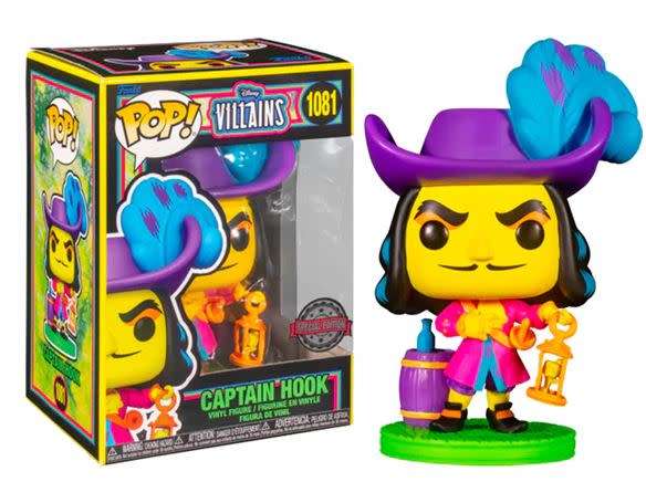 Funko Pop Captain Hook Blacklight Special Edition