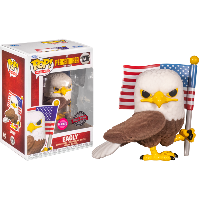Funko Pop Peacemaker Eagly Flocked