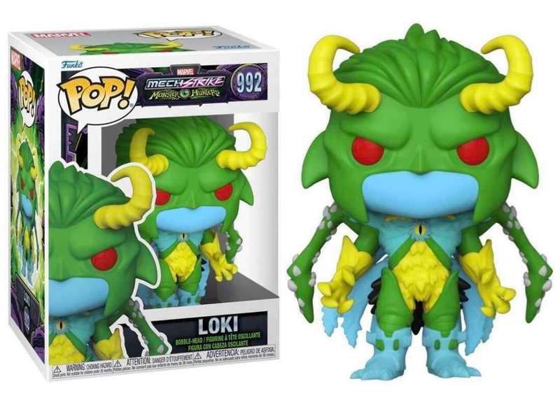 Funko Pop Marvel Mech Strike Loki (Minor Box Wear)