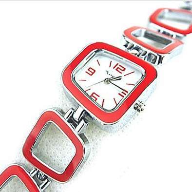 ***SUPER VALUE***STYLISH LADIES RED FASHION WATCH***