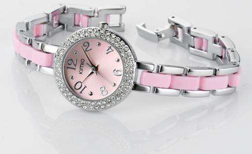 ***SUPER VALUE***GORGEOUS HIGH FASHION WATCH IN PINK***