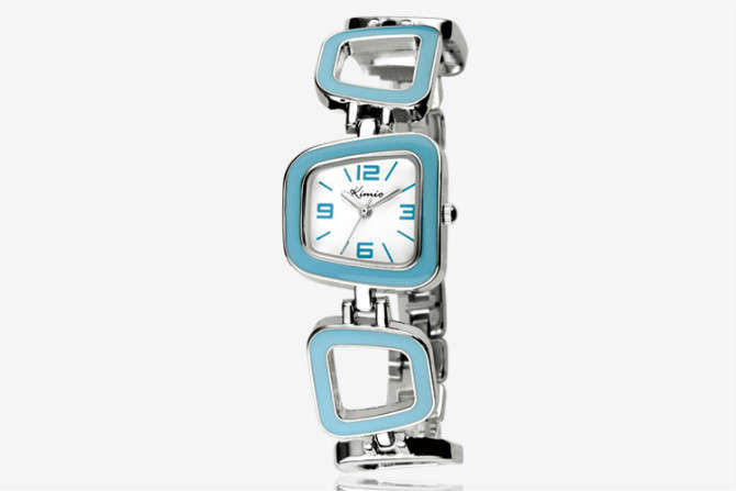 ***FEMININE DESIGNER BRACELET WATCH IN BLUE-  SUPER VALUE***